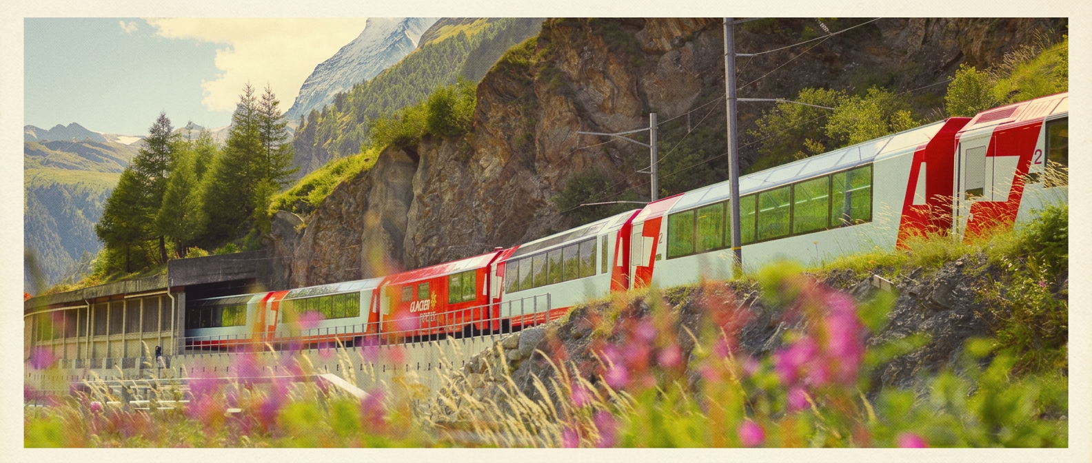 The Glacier Express — Switzerland